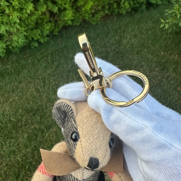 Burberry Thomas Bear Keychain/ Bag Charm - Picture 5 of 11